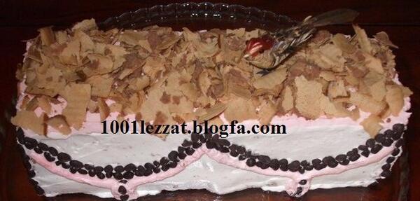 عکس کیک قلب شکسته