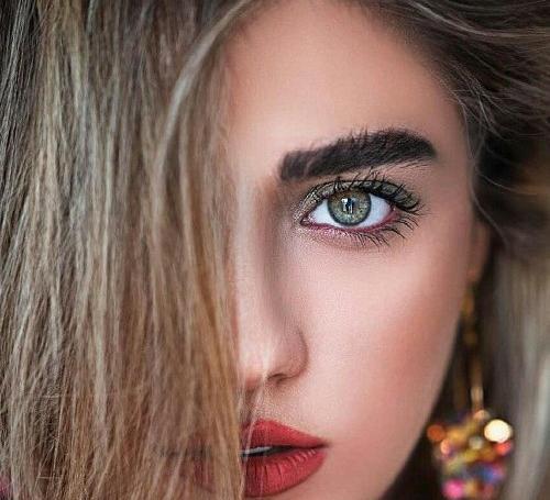 عکس پروفایل دختر چشم سبز خوشگل