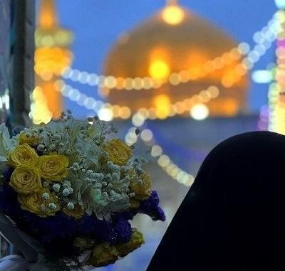 عکس حرم امام رضا با کبوتر برای پروفایل واتساپ