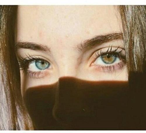 عکس پروفایل دخترونه طبیعی چشم سبز