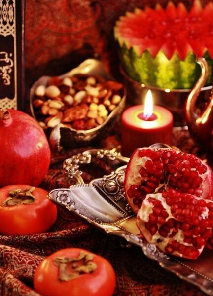 عکس پروفایل شب یلدا دخترانه شیک