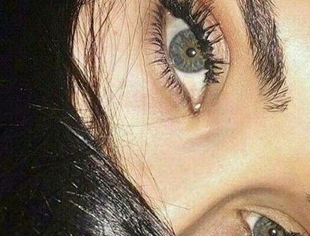 چشم پروفایل عکس نیم رخ دختر