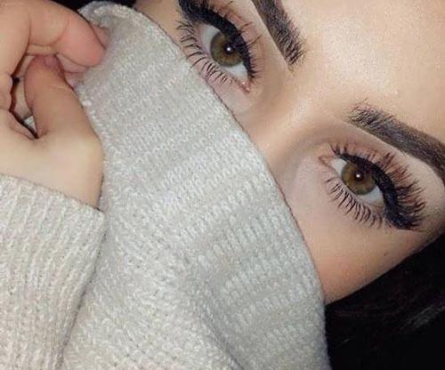 عکس پروفایل چشم ابرو مشکی