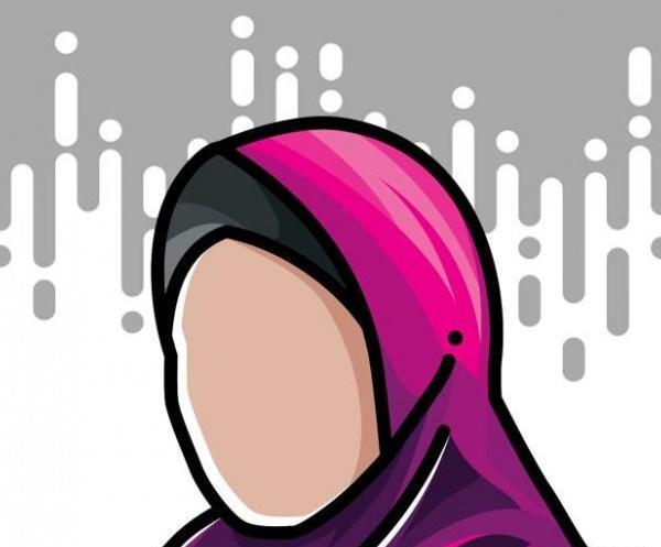 عکس پروفایل با حجاب بدون چهره