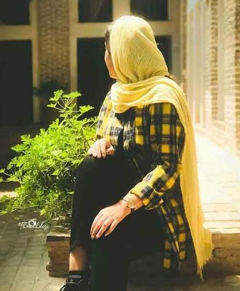 عکس پروفایل با حجاب بدون چهره