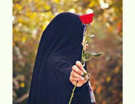 عکس پروفایل با حجاب بدون چهره