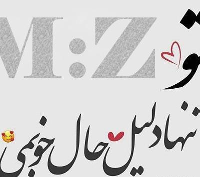 عکس پروفایل حروف انگلیسی دوتایی mz