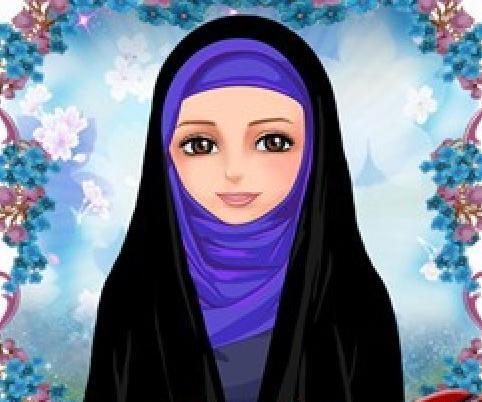 عکس پروفایل دخترونه با حجاب کودکانه