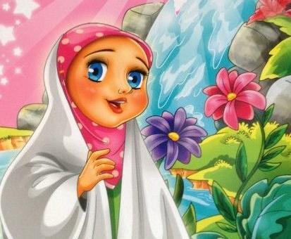 عکس پروفایل دخترونه با حجاب کودکانه