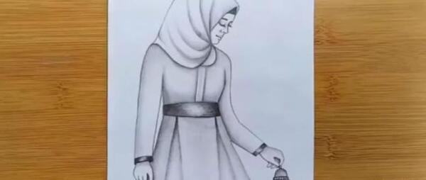 عکس پروفایل دخترونه با حجاب کودکانه