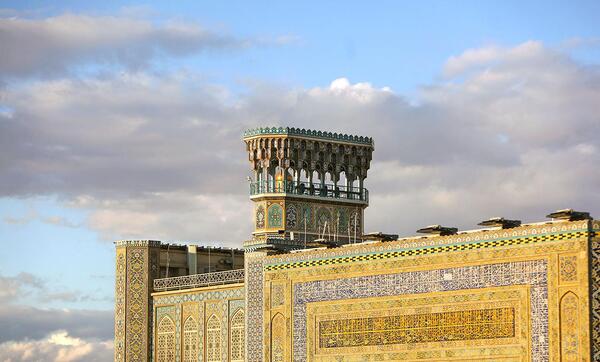 عکس پروفایل حرم امام رضا برفی