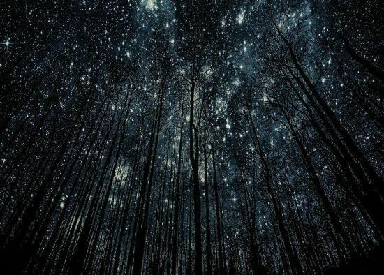 عکس پروفایل آسمان شب دخترانه