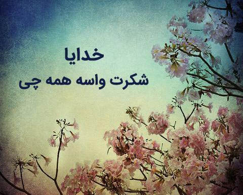 عکس پروفایل خدایا شکرت بابت عشقم