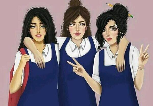 عکس پروفایل گروهی دخترانه شیک
