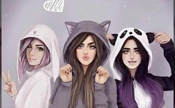 عکس پروفایل گروه خواهرانه چهار نفره