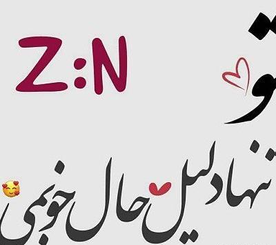 عکس پروفایل حروف انگلیسی دوتایی z