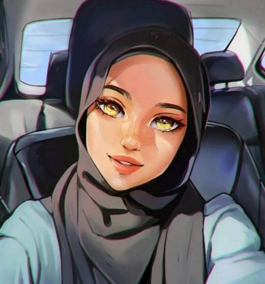 عکس پروفایل حجاب فانتزی