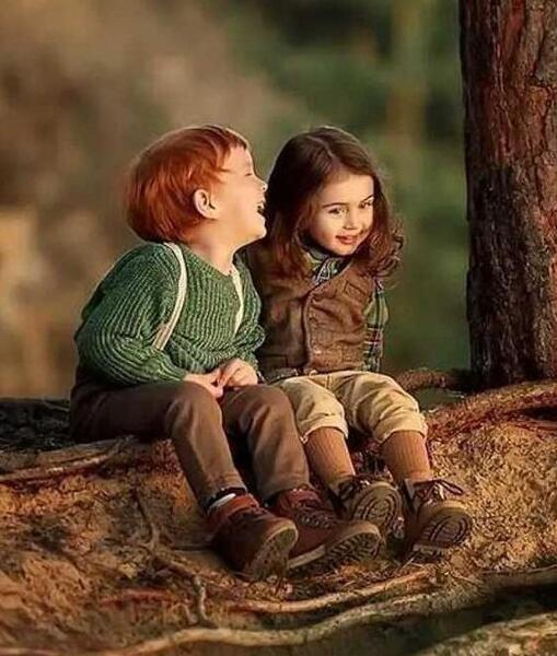 دانلود عکس پروفایل عاشقانه بچه گانه