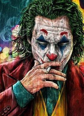 عکس جوکر برای پروفایل با متن