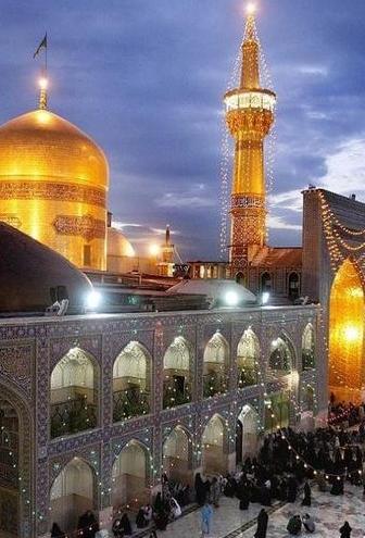 عکس زیبا از حرم امام رضا برای پروفایل