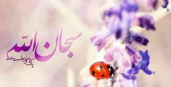عکس پروفایل ذکر سبحان الله
