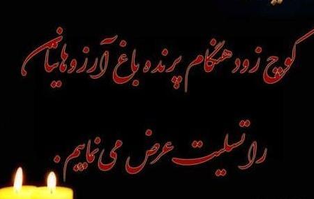 عکس پروفایل تسلیت برای جوان