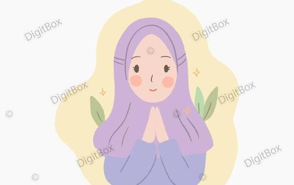 عکس پروفایل حجابی کارتونی