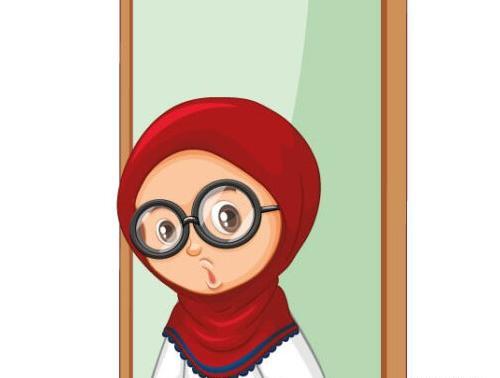 عکس پروفایل حجابی کارتونی