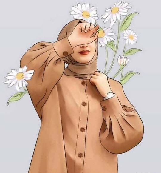 عکس دخترانه باحجاب فانتزی برای پروفایل