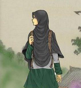 عکس پروفایل حجاب کارتونی
