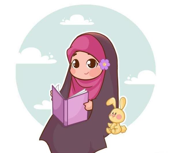 عکس پروفایل حجاب کارتونی