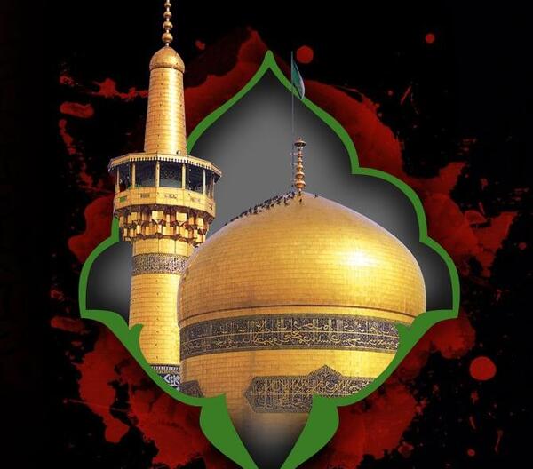 عکس پروفایل چادری در حرم امام رضا