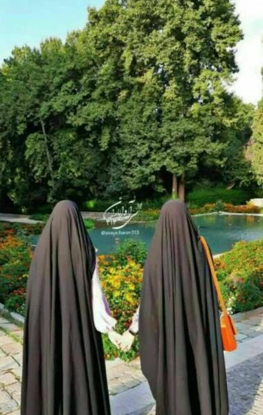 عکس پروفایل دوستانه صمیمی با حجاب