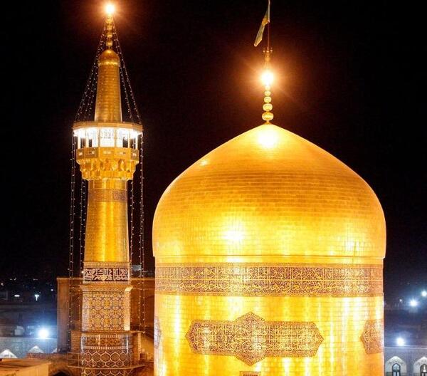 عکس برای پروفایل از حرم امام رضا
