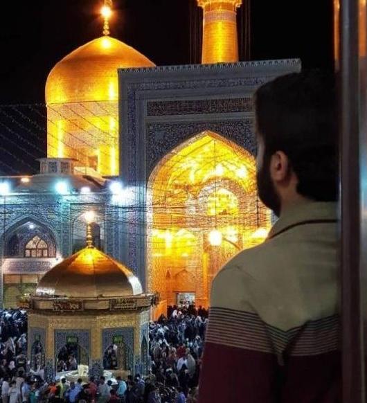 عکس برای پروفایل از حرم امام رضا
