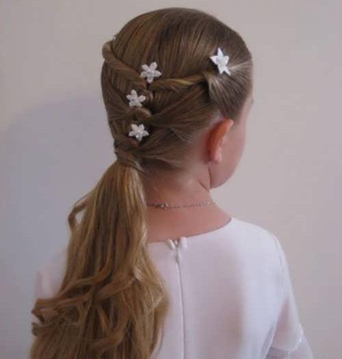 عکس مدل مو بچه گانه دخترانه برای عروسی