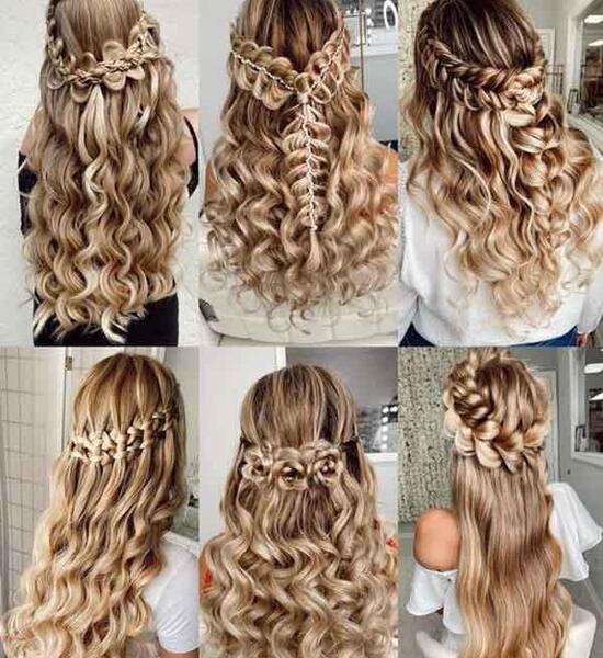 عکس مدل مو بچه گانه دخترانه برای عروسی