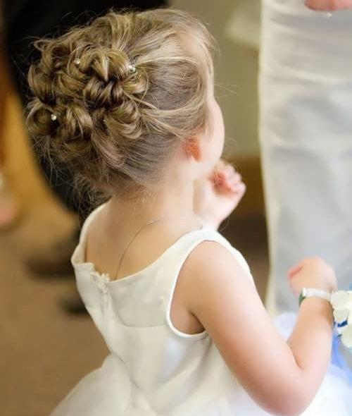 عکس مدل مو بچه گانه دخترانه برای عروسی