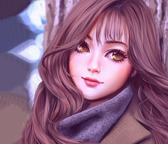 شیک عروسکی عکس پروفایل کارتونی دخترانه
