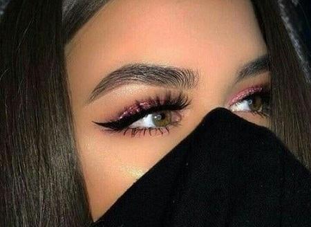 عکس پروفایل دختر چشم عسلی