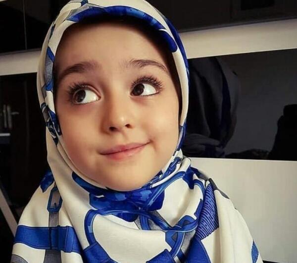عکس پروفایل دخترانه بچه گانه با حجاب