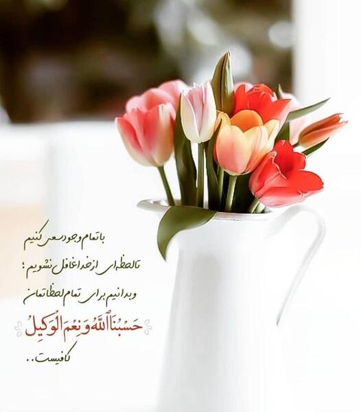 عکس پروفایل حسبی الله و نعم الوکیل