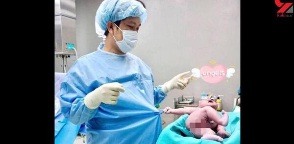عکس پروفایل نوزاد پسر تازه متولد شده