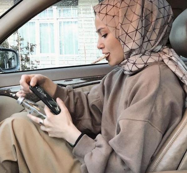 عکس پروفایل شاد دخترانه با حجاب