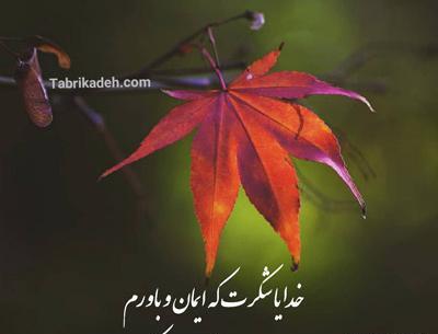 عکس پروفایل خدا رو شکر