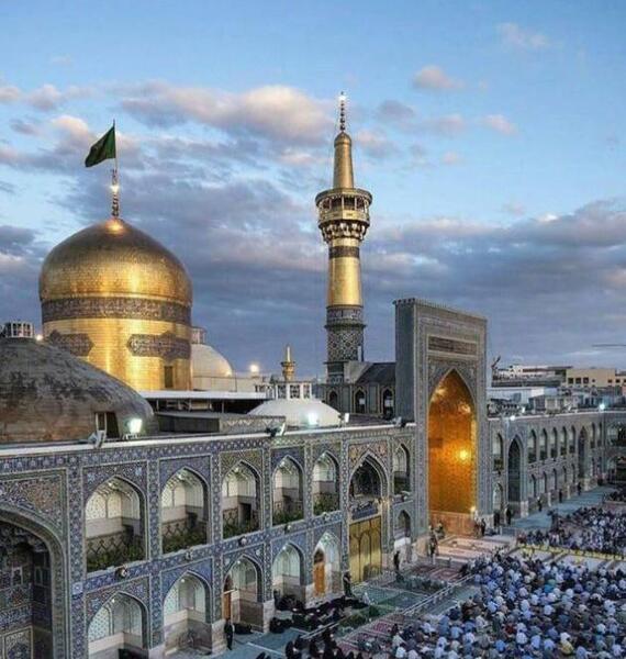 عکس پروفایل دلتنگی حرم امام رضا