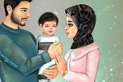 عکس نوشته پروفایل خانواده چهار نفره
