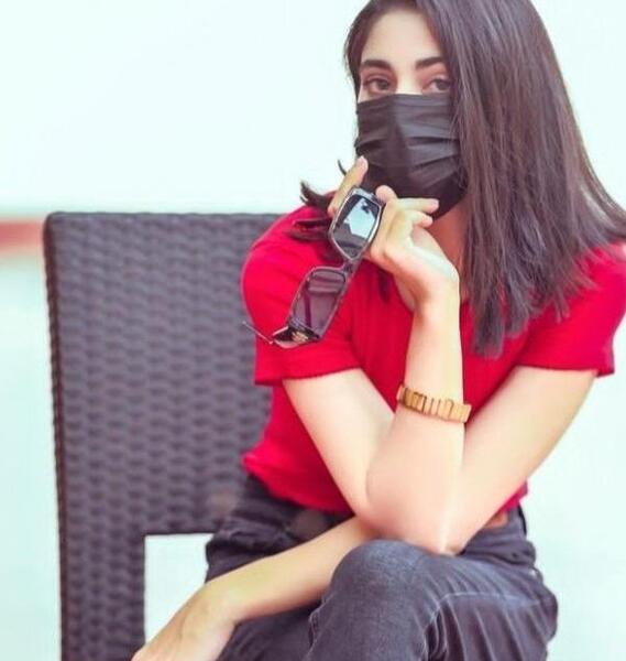 عکس پروفایل دختر با حجاب ماسک زده
