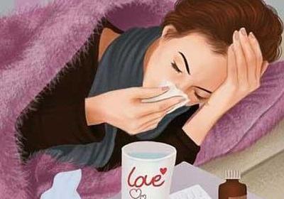 عکس پروفایل سرماخوردگی خنده دار