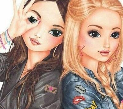 عکس پروفایل دوستانه دخترانه چهار نفره